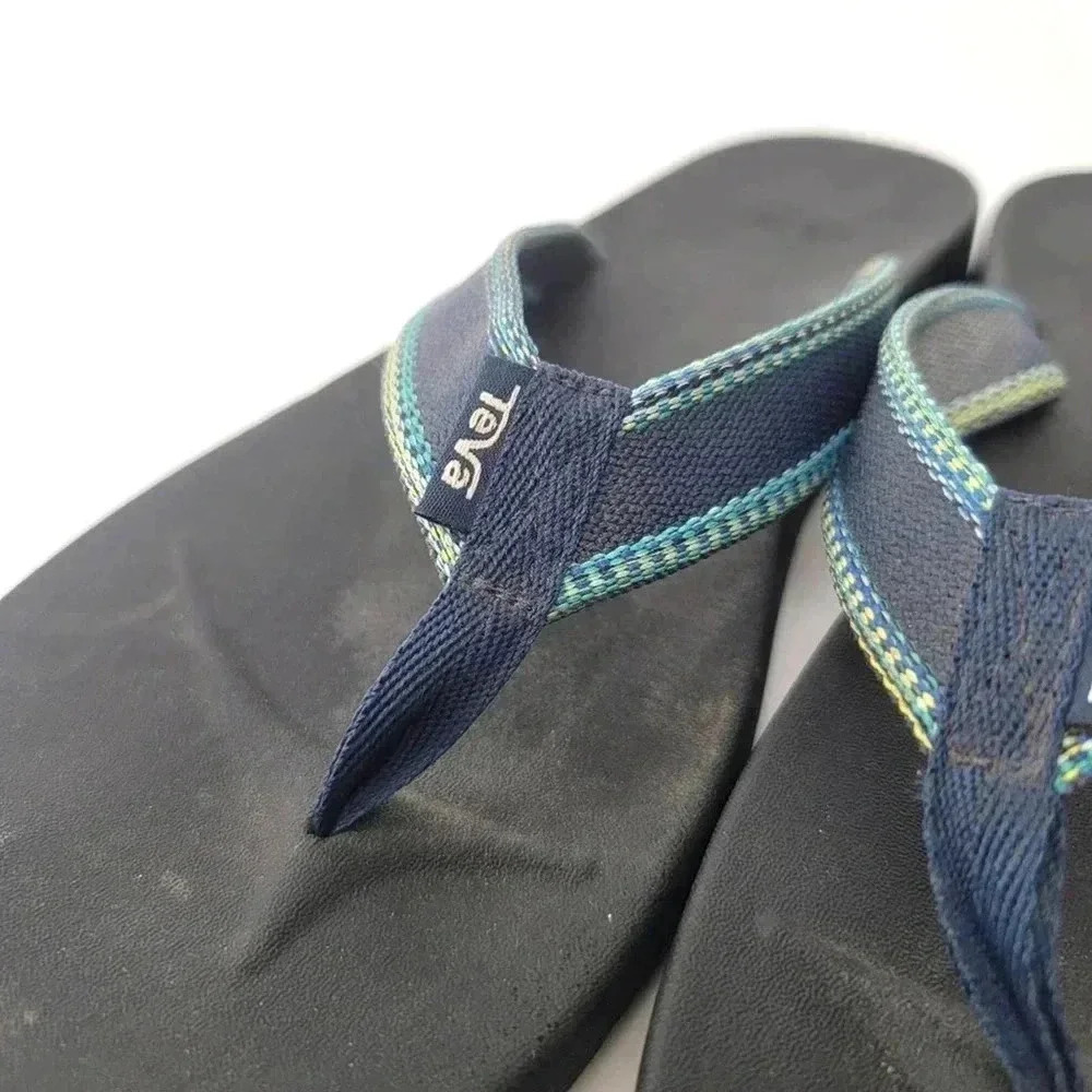Teva Azure Flip Flop Sandals - 10 - Picture 4 of 10